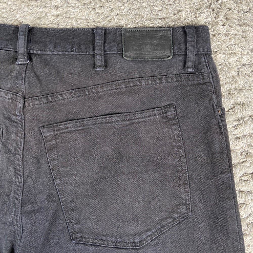 Polo Ralph Lauren Hampton Relaxed Straight Jeans Mens 44x34 Black Denim Pants